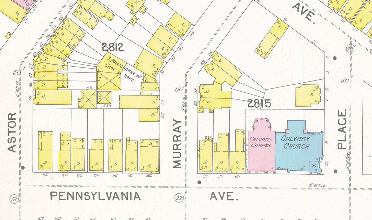 1892 map
78 - 86 Pennsylvania Ave. c. Gillette Place
