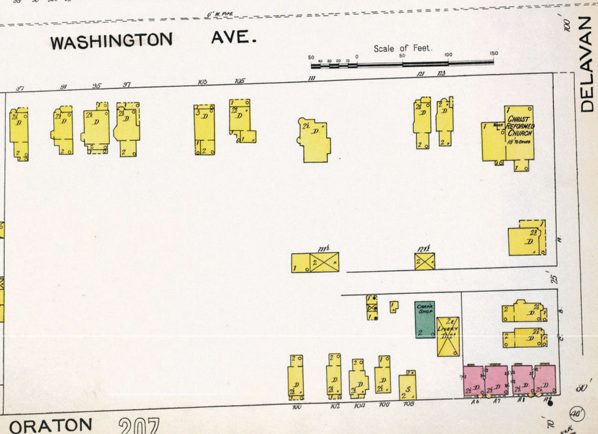 1892 Map
127 Washington Ave.
