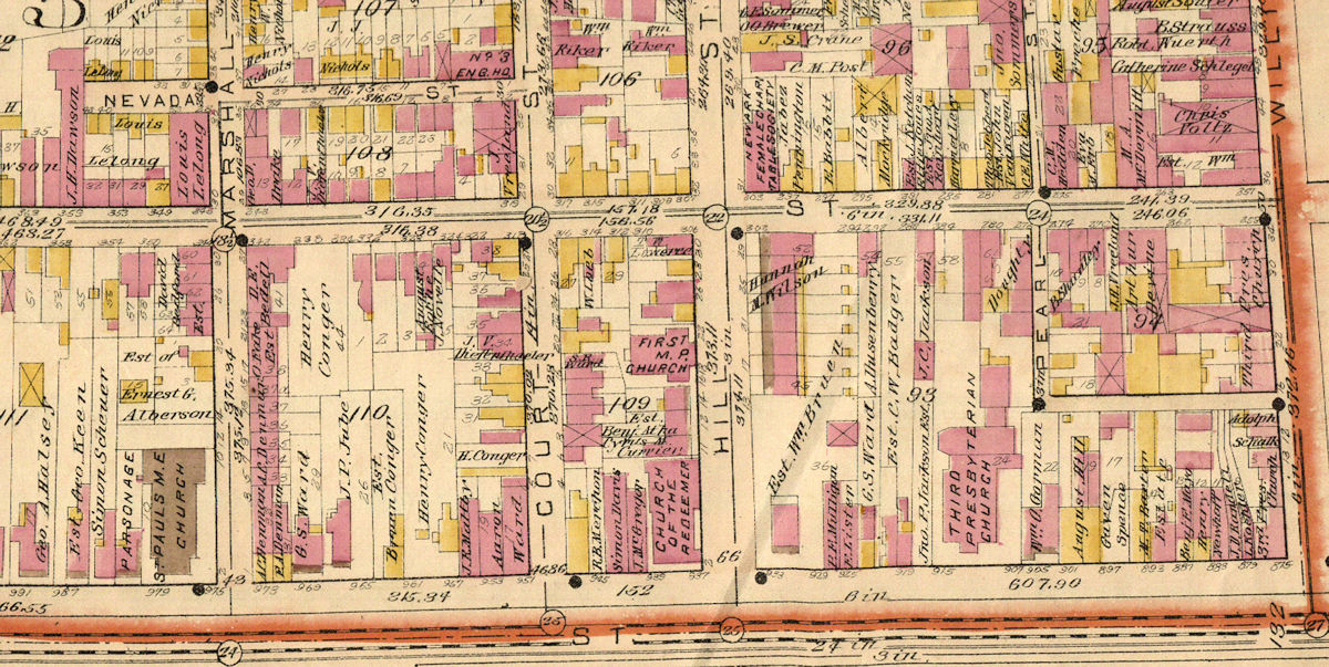 1889 Map
935 - 937 Broad Street
