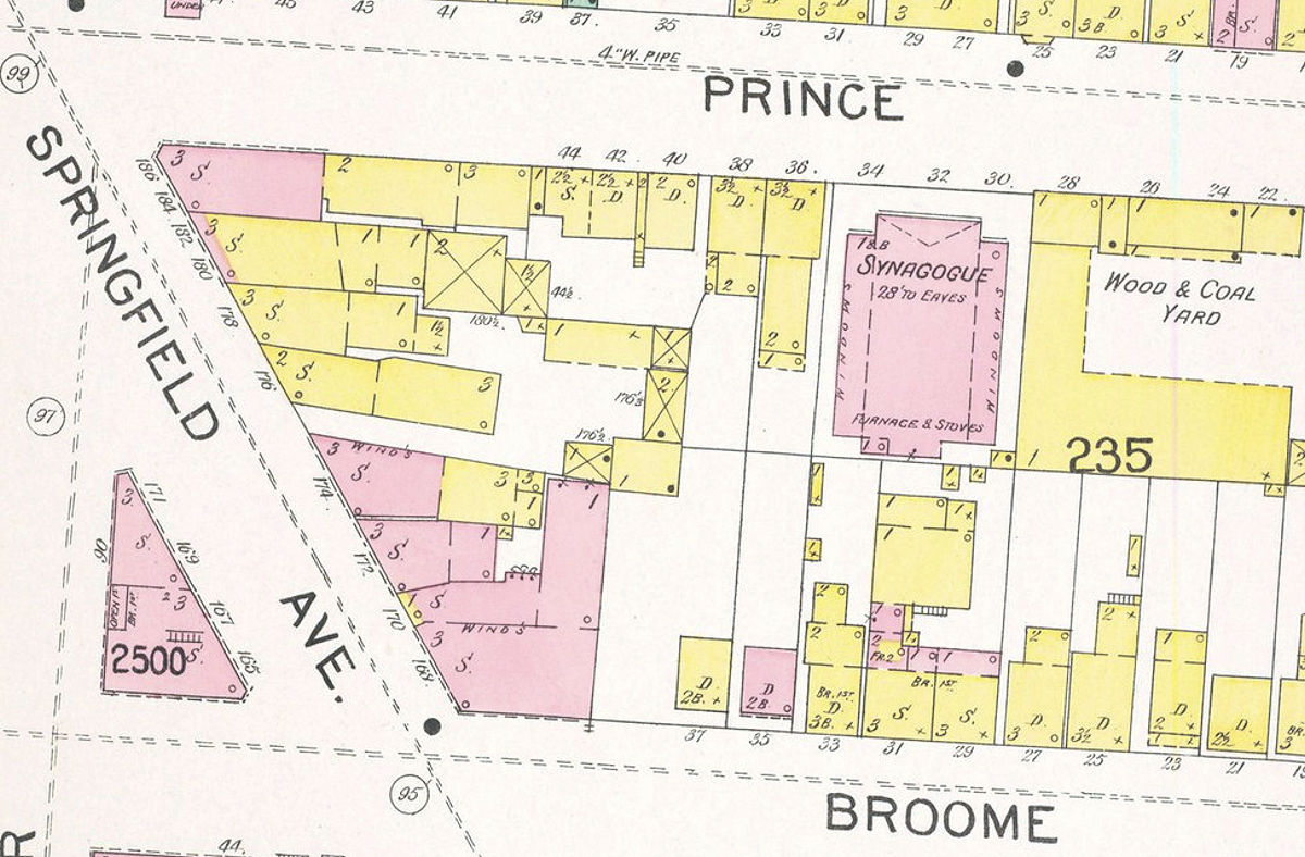 1892 Map
30, 32 Prince Street
