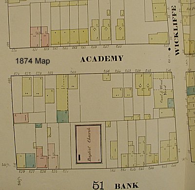 1874 Map
214,247 Bank Street

