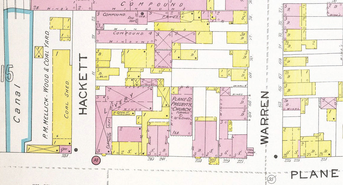 1892 Map
221 - 239 Plane Street
