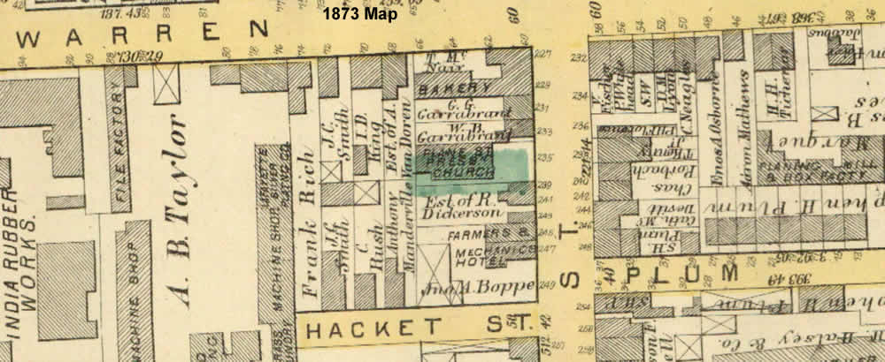 1873 Map
221 - 239 Plane Street
