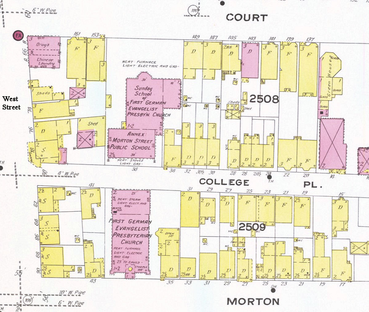1908 Map
39 Morton Street n. High Street

