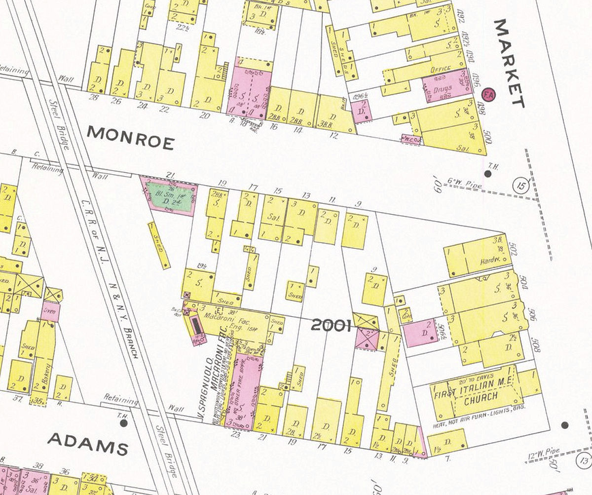 1908 Map
510 Market Street
