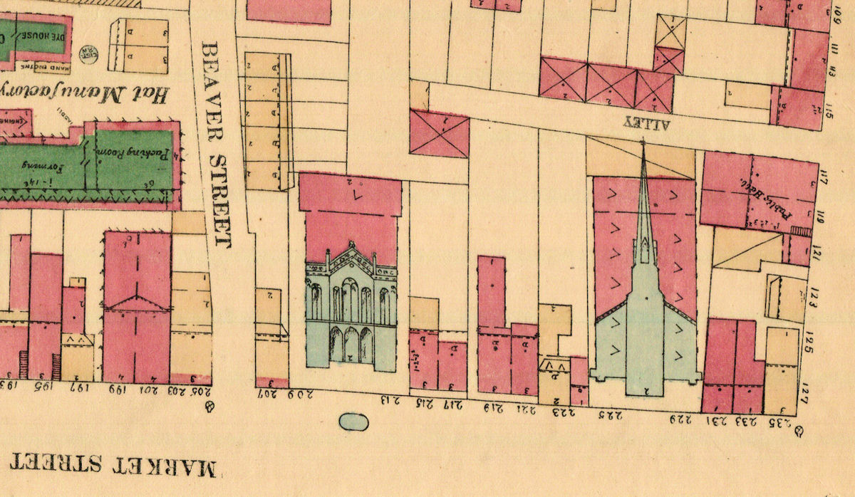 1868 Map
211 Market Street

