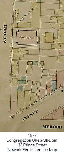 1872 Map
25, 27 Prince Street
