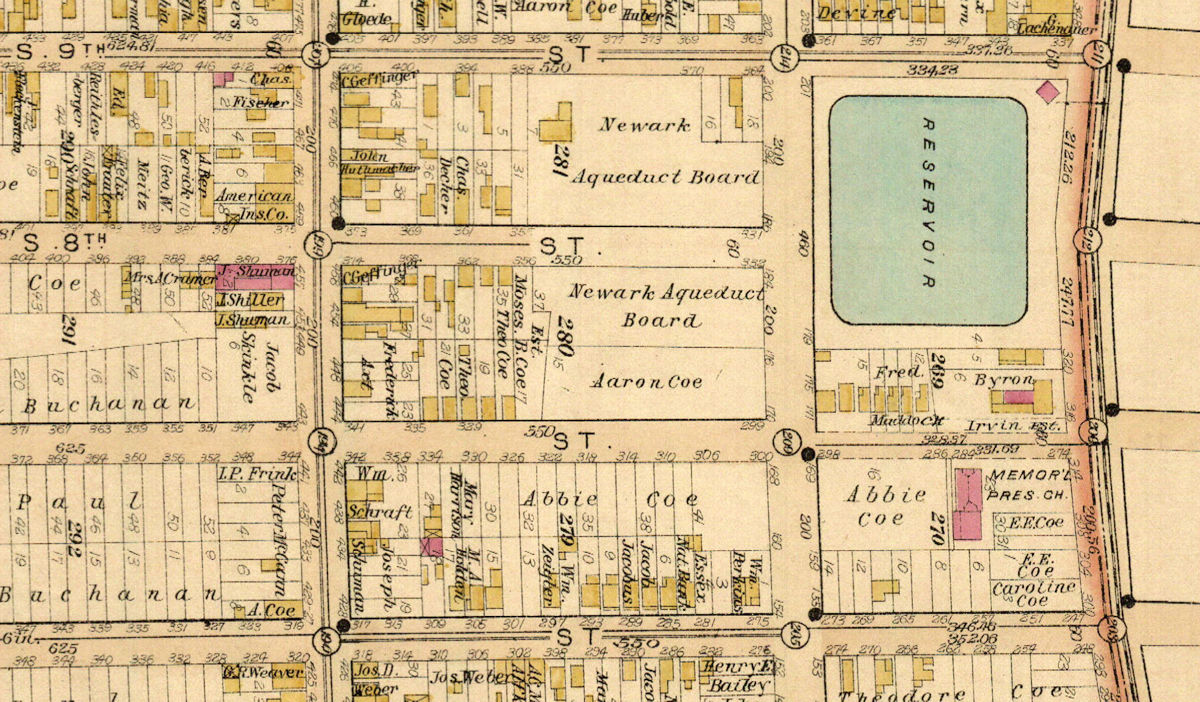 1889 Map
316 South Orange Avenue
