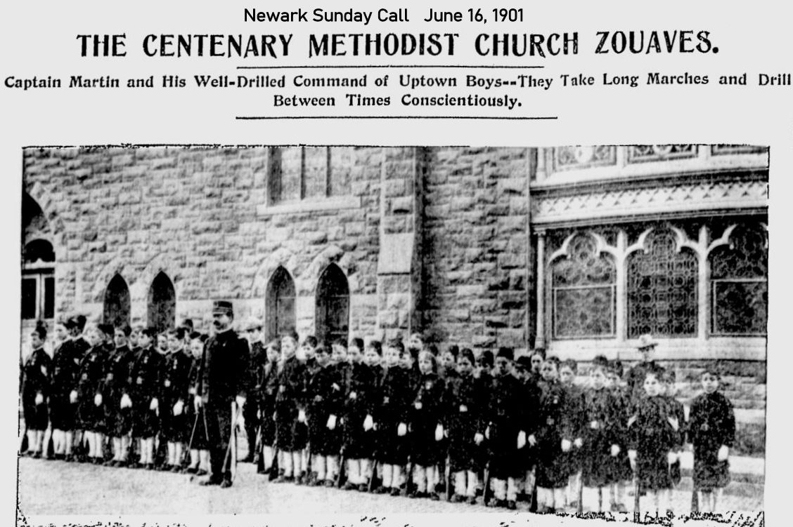 The Centenary Methodist Church Zouaves
