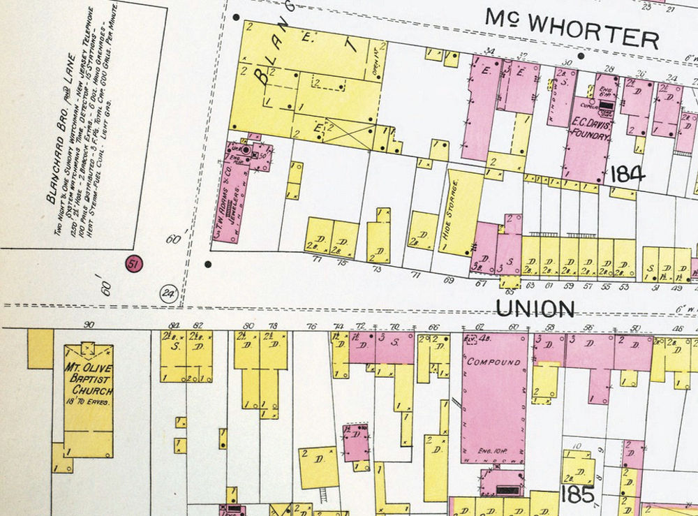 1892 Map
90 Union Street
