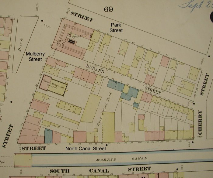 1874 Map
42 1/2, 48, 60 Mulberry Street
