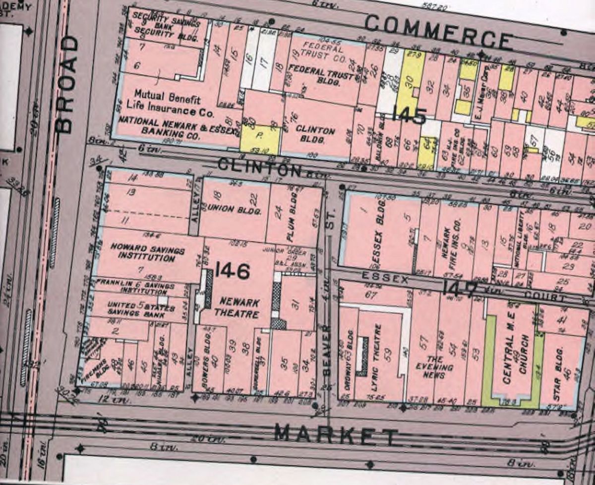 1926 Map
181, 227 Market Street
