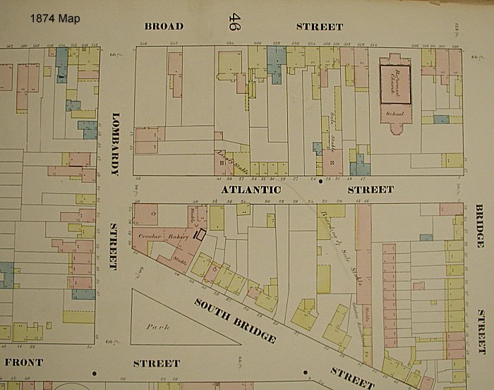 1874 Map
510 Broad Street 
