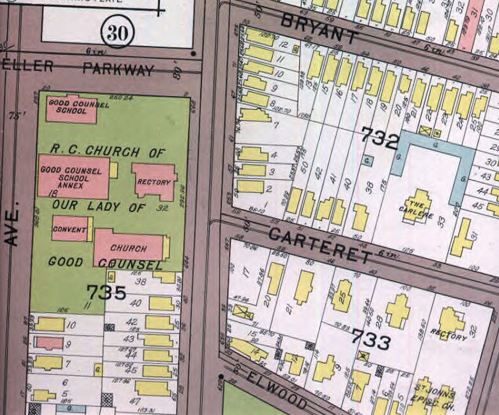 1926 Map
646 - 654 Summer Avenue
