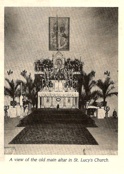 Old Main Altar
Photo from Fred Russell
