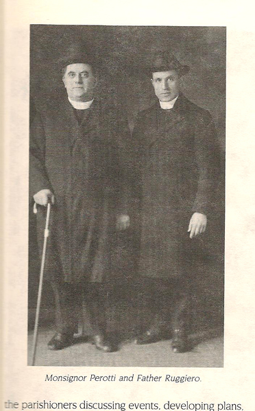 Monsignor Perotti & Father Ruggiero
Photo from Fred Russell
