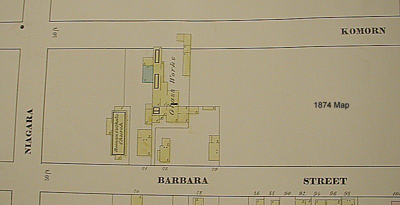 1874 Map
55 Barbara Street c. Niagara
