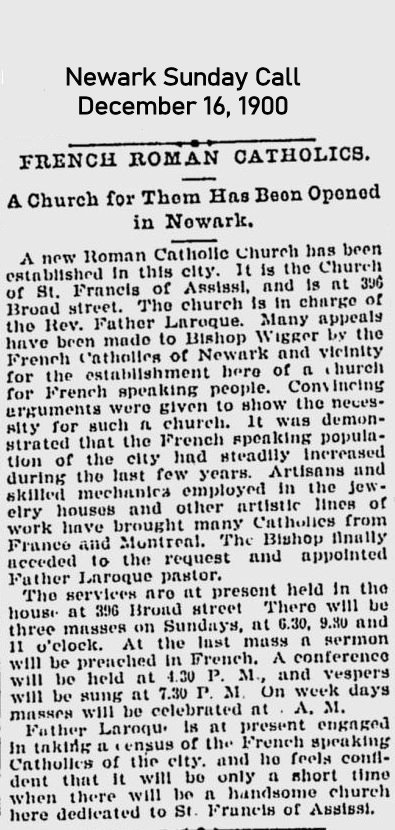 French Roman Catholics
December 16, 1900
