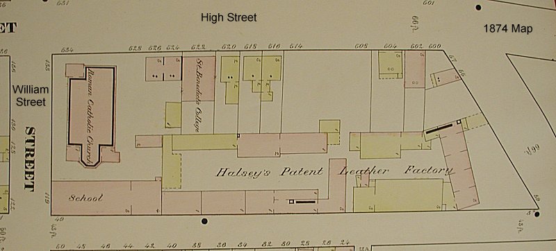 1874 Map
526, 528, 532 High Street
