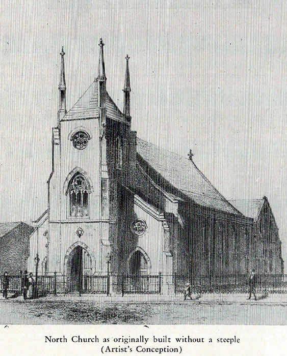 1856 Drawing
Photo from “The North Reformed Church Ninetieth Anniversary”
