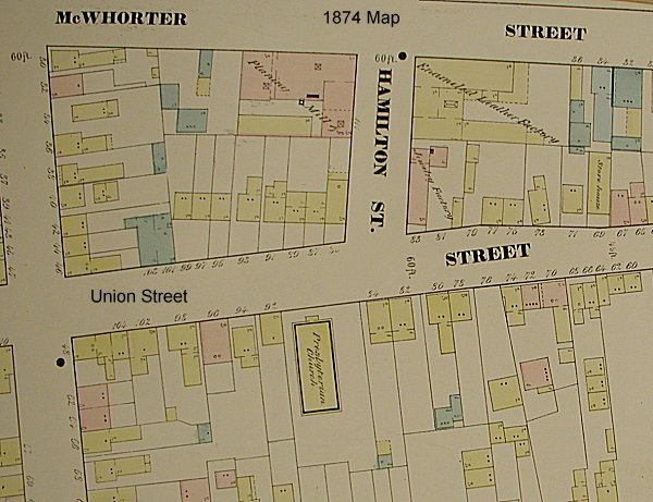 1874 Map
74, 88 Union Street
