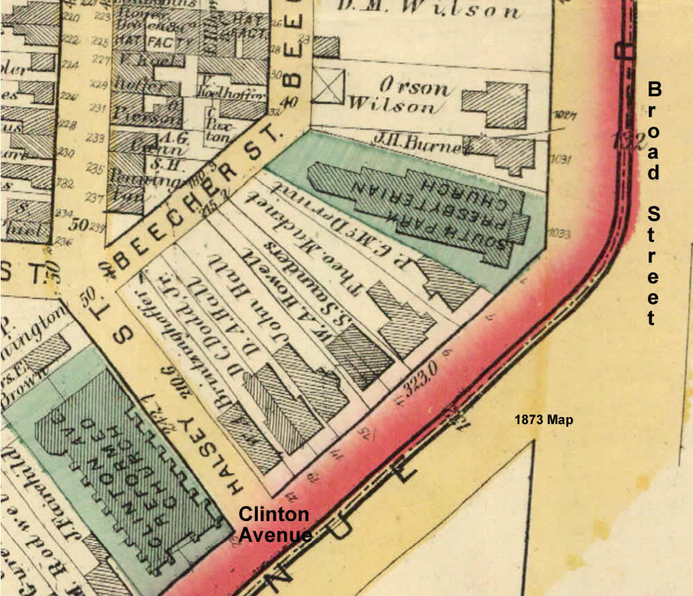 1873 Map
1035 Broad Street
