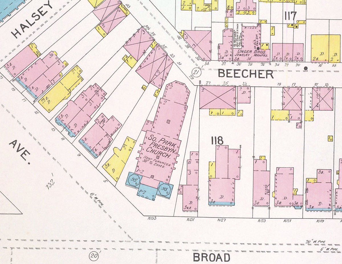 1892 Map
1035 Broad Street
