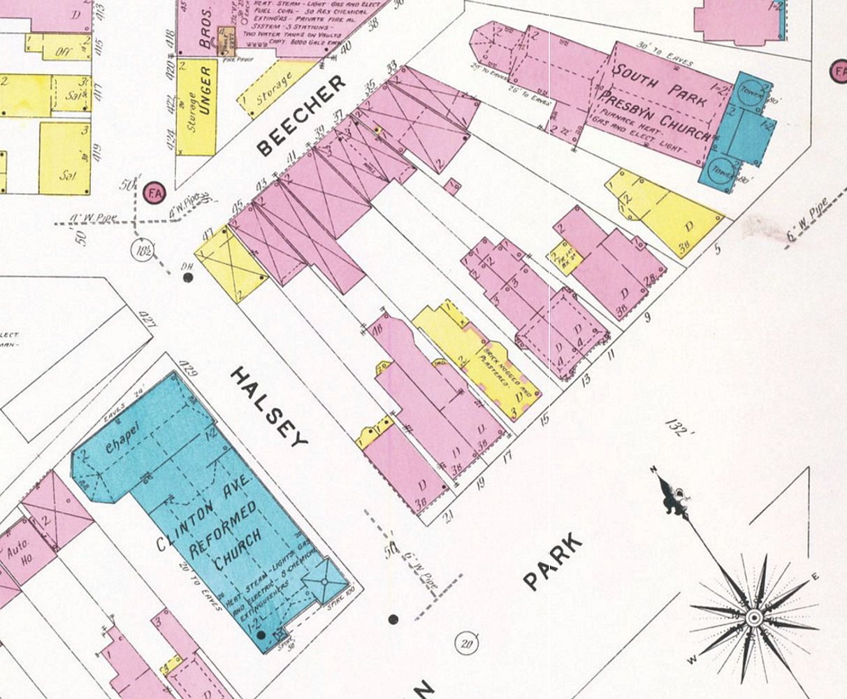 1908 Map
1035 Broad Street
