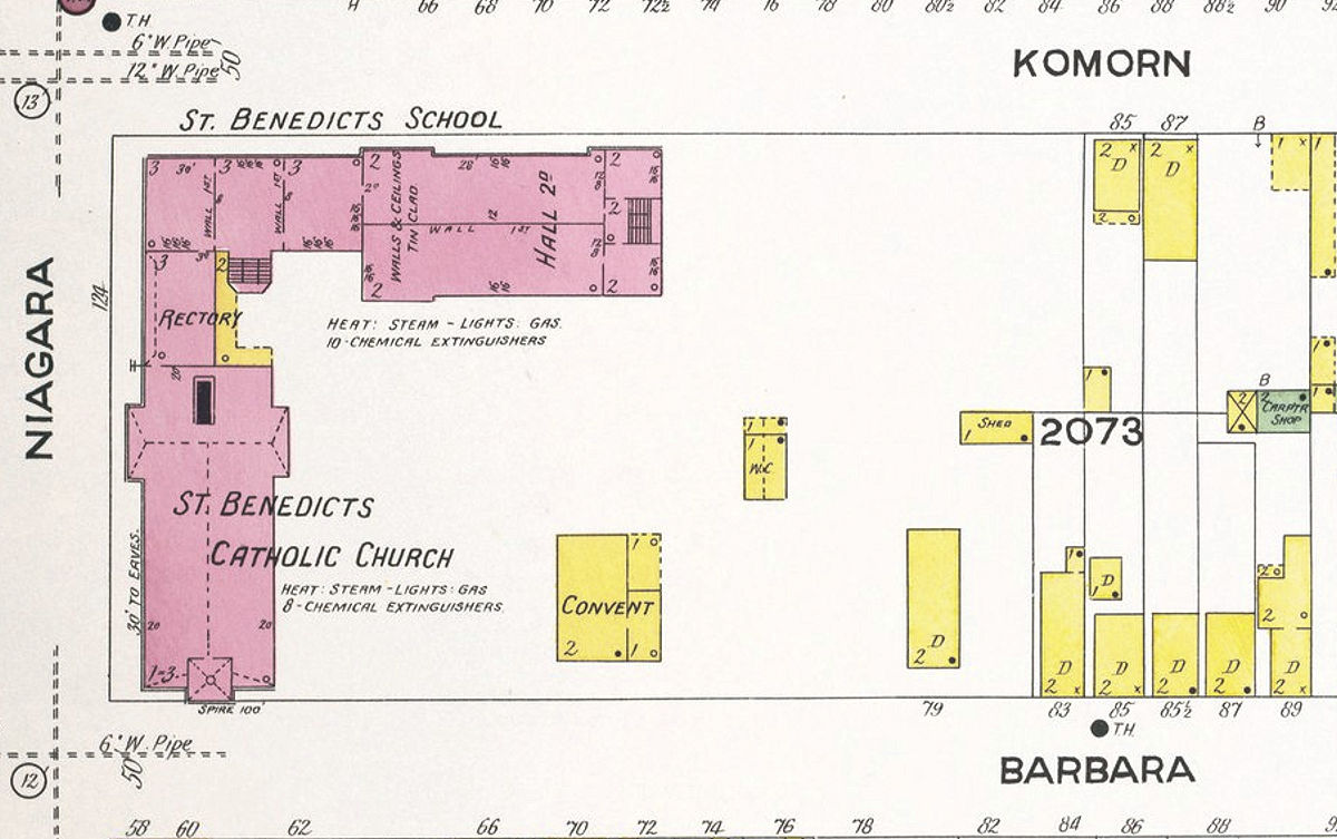 1908 Map
55 Barbara Street c. Niagara
