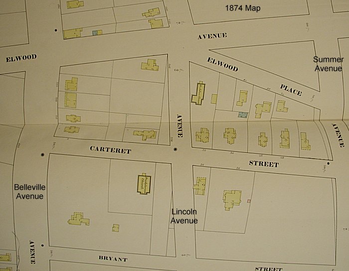 1874 Map
Lincoln Ave. c. Elwood Ave., Woodside
