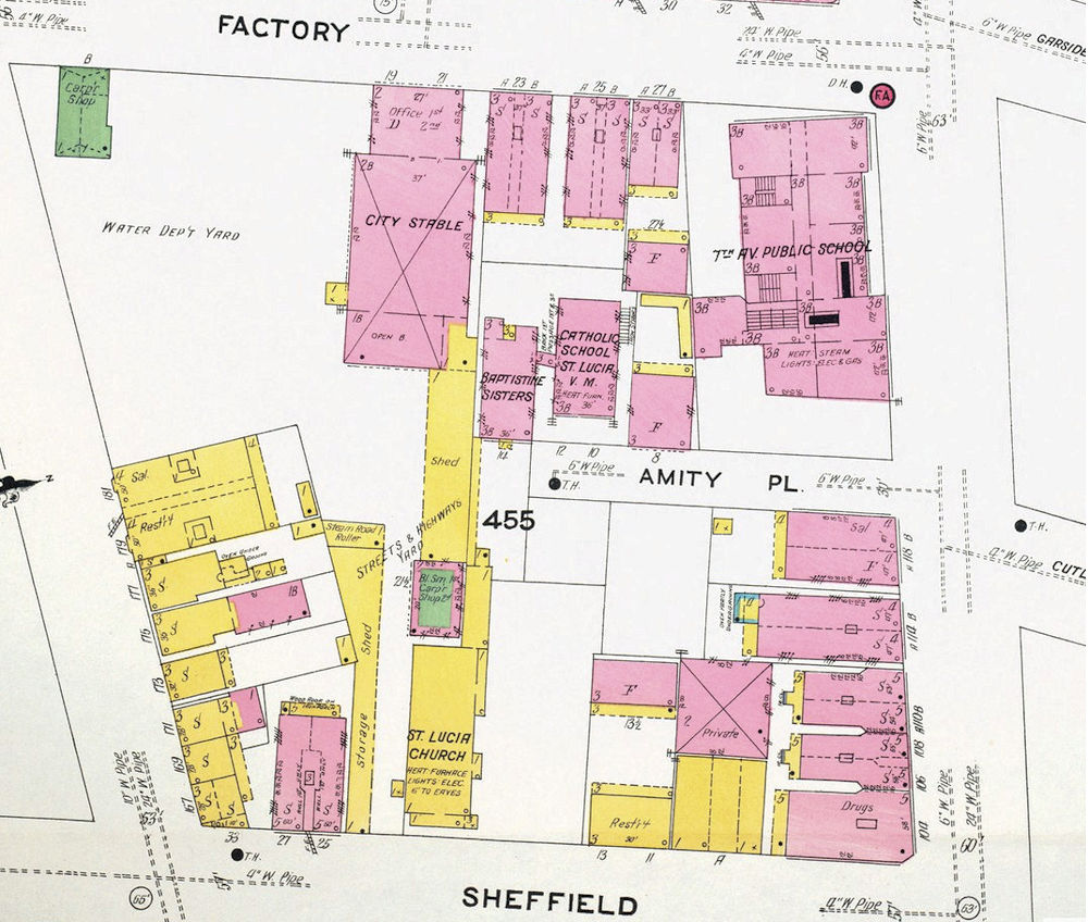 1909 Map
21 Sheffield Street
