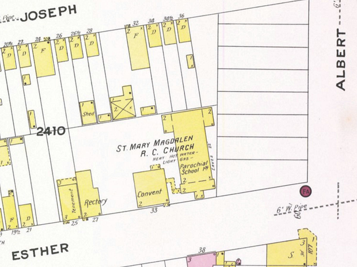 1908 Map
27 Esther Street
