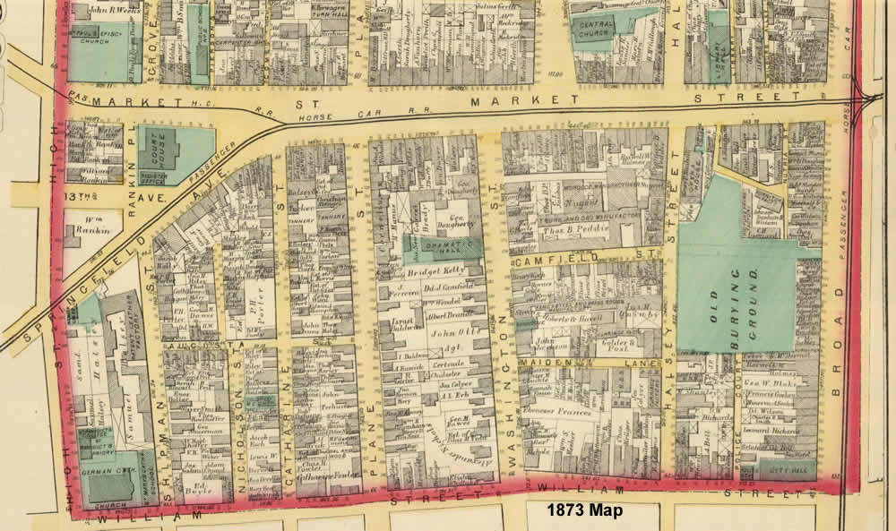 1873 Map
526, 528, 532 High Street
