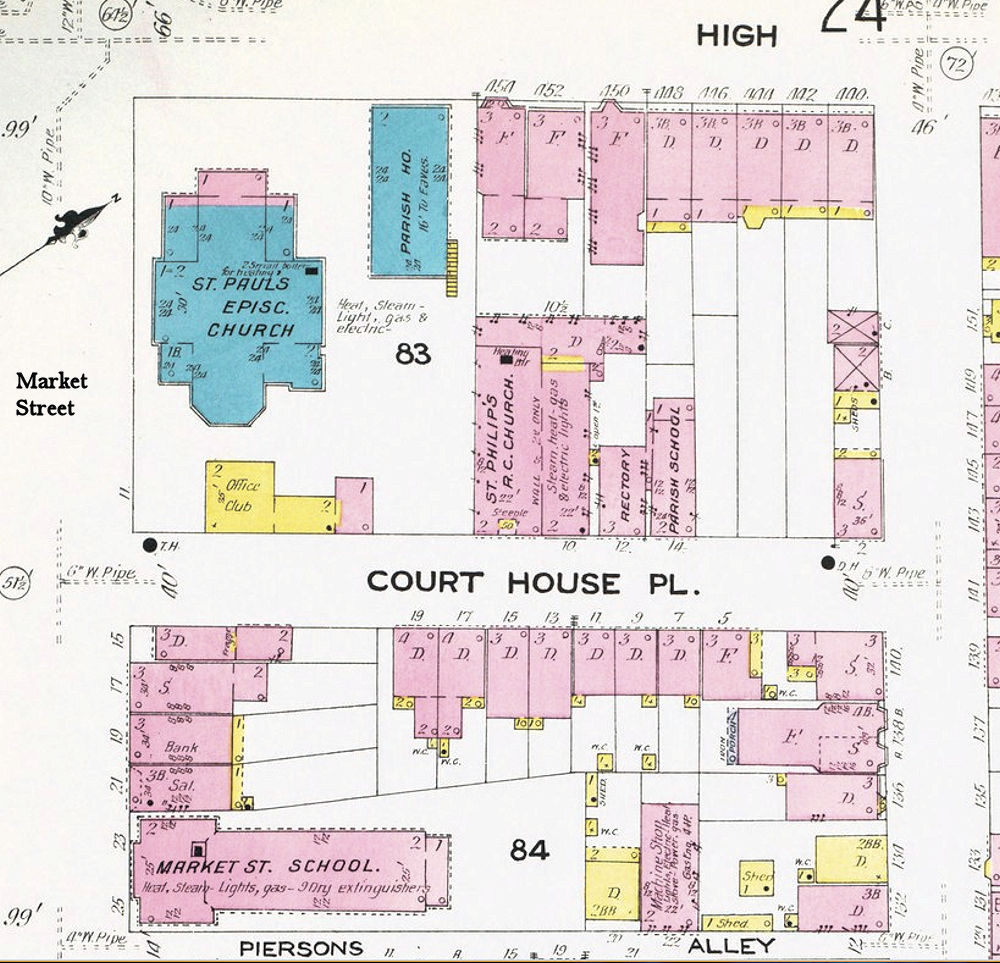 1908 Map
456 - 466 High Street 
