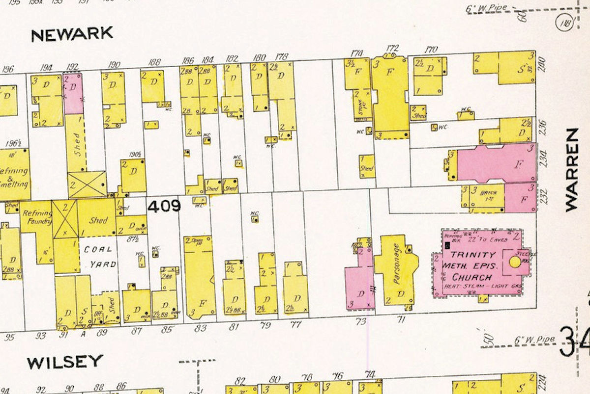 1908 Map
226 - 230 Warren Street
