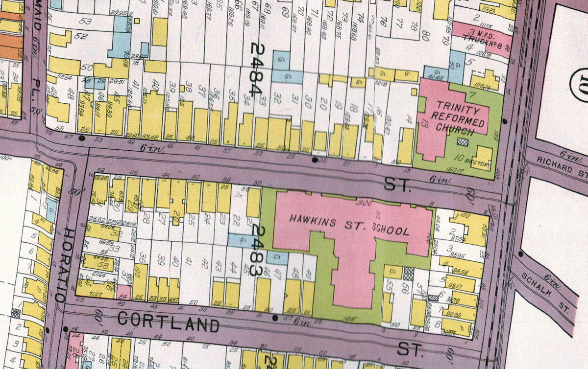 1927 Map
475, 483 Ferry Street
