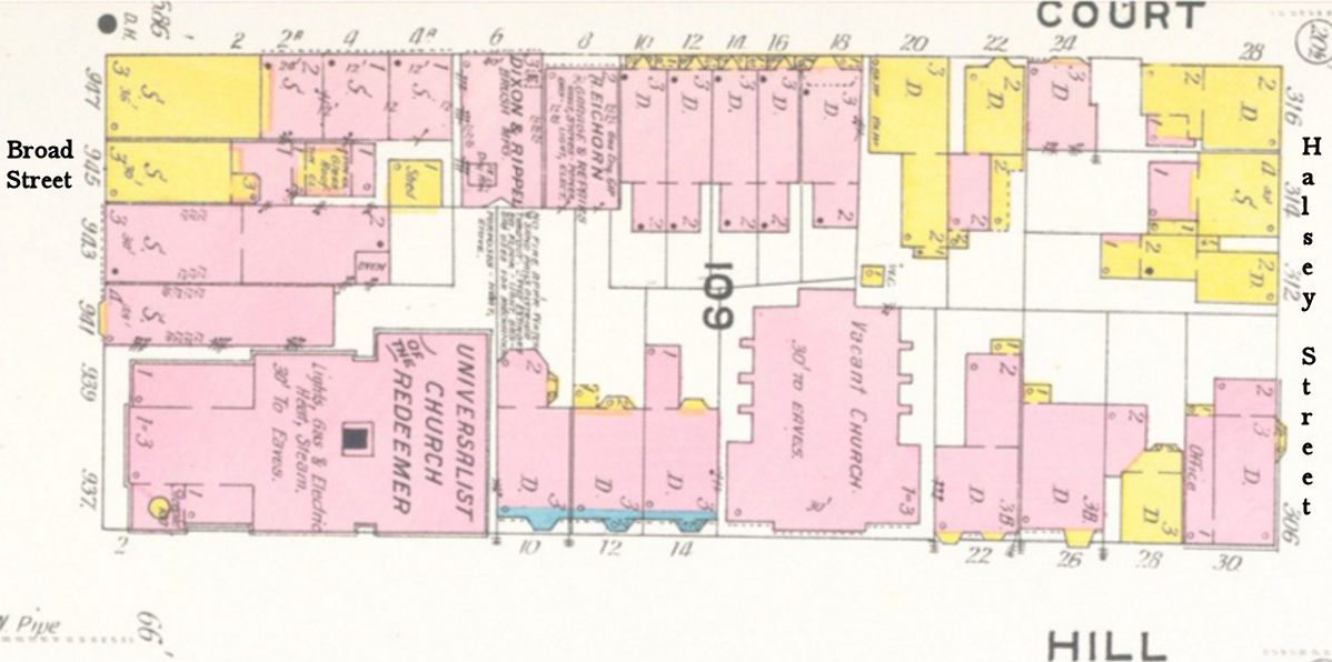1908 Map
16-20 Hill Street

