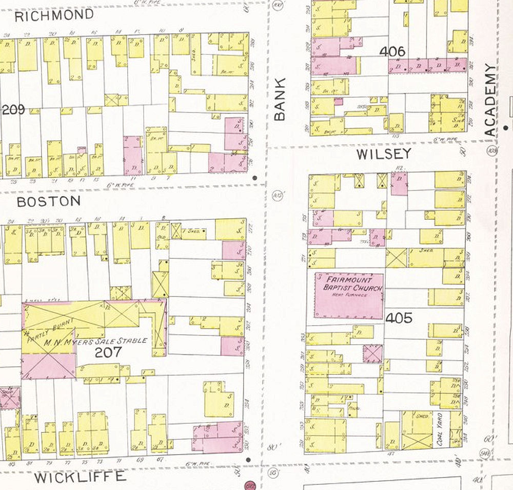 1892 Map
214,247 Bank Street
