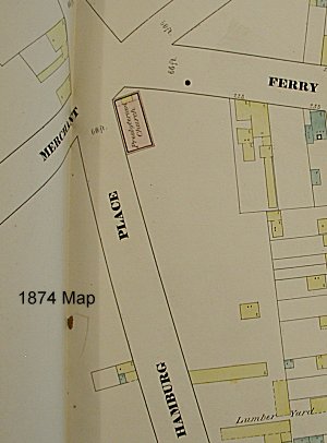 1874 Map
217 Ferry Street
