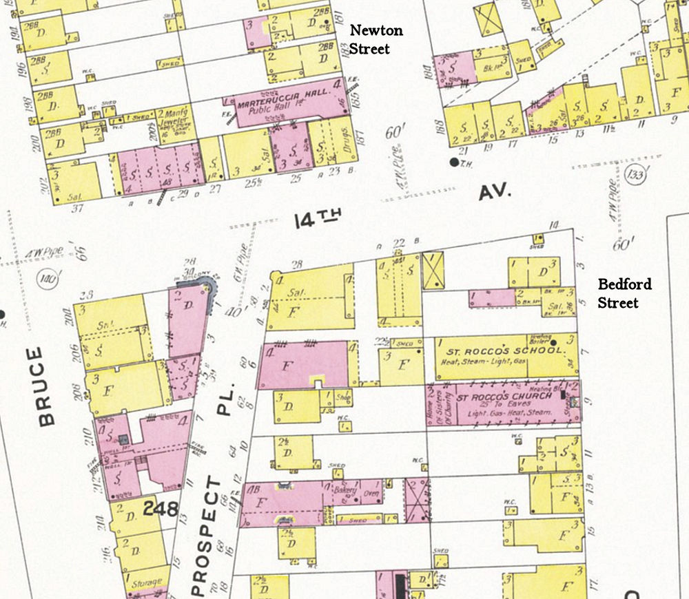 1908 Map
7 - 9 Bedford Street
